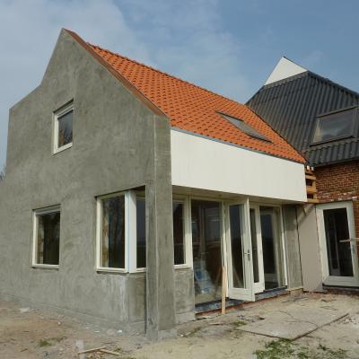 Nieuwbouw bedrijfswoning te Groningen - architect Pim Benus