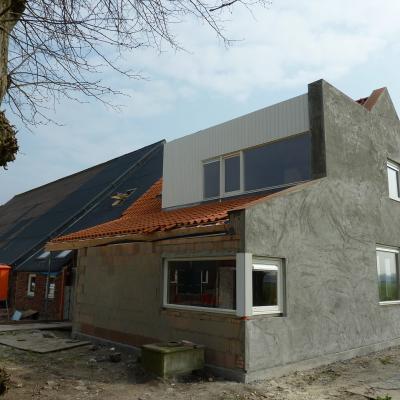 Nieuwbouw bedrijfswoning te Groningen - architect Pim Benus